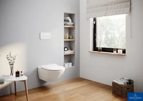 Bild von VILLEROY BOCH Subway 2.0 Combi-Pack, wandhängend, mit DirectFlush, Weiß Alpin #5614R201