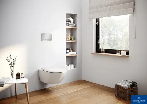 Bild von VILLEROY BOCH Subway 2.0 Combi-Pack, wandhängend, mit DirectFlush, Weiß Alpin #5614R201