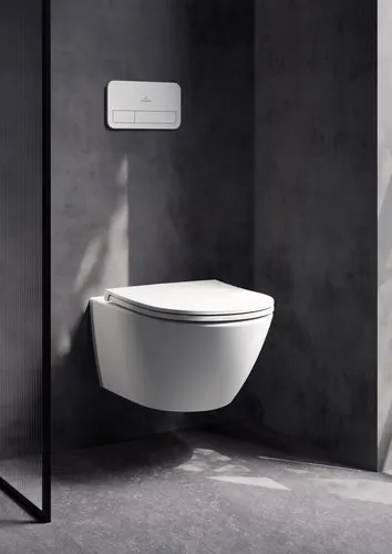 VILLEROY BOCH Subway 3.0 Tiefspül-WC spülrandlos, wandhängend, mit TwistFlush, Stone White CeramicPlus #4670T0RW, Bild 11