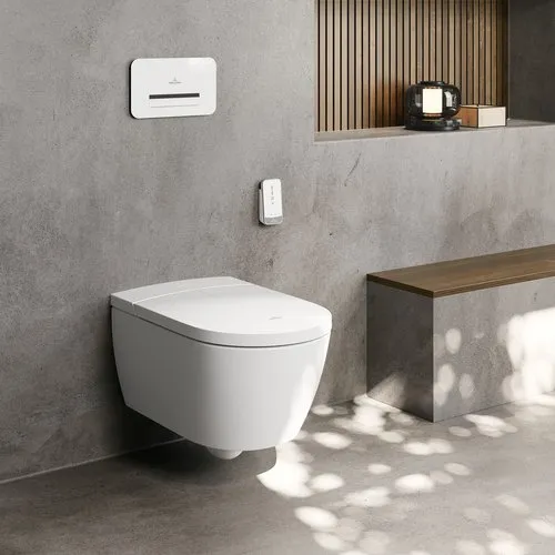 Bild von VILLEROY BOCH ViClean-I200 Dusch-WC spülrandlos, Weiß Alpin CeramicPlus #V0E200R1
