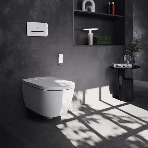 Bild von VILLEROY BOCH ViClean-I200 Dusch-WC spülrandlos, Weiß Alpin CeramicPlus #V0E200R1