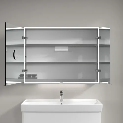Bild von VILLEROY BOCH My View Now Aufputz-Spiegelschrank, mit Beleuchtung, 1000 x 750 x 168 mm #A4551000