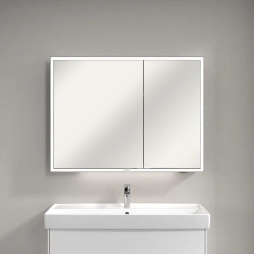 Bild von VILLEROY BOCH My View Now Aufputz-Spiegelschrank, mit Beleuchtung, 1000 x 750 x 168 mm #A4551000