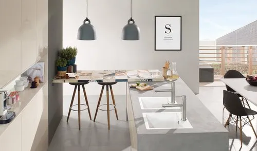 Bild von VILLEROY BOCH Como Sky Küchenarmatur, aus Edelstahl, Edelstahl massiv #927800LC
