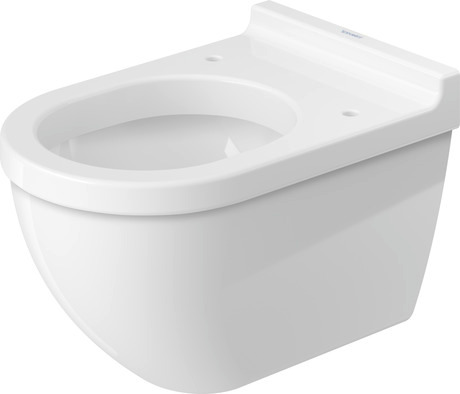 DURAVIT Wand WC 222509 Design by Philippe Starck #2225092000 - © Farbe 00, Weiß Hochglanz, Spülwassermenge: 4,5/3 l 365 x 540 mm