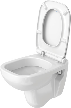 DURAVIT Wand WC 221109 Design by sieger design #2211090000 - © Farbe 00, Weiß Hochglanz, Spülwassermenge: 6 l, Spülrand: halb offen 350 x 480 mm