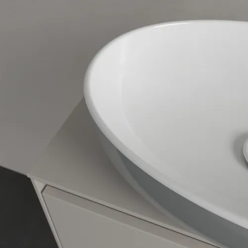 Obrázek VILLEROY BOCH Umyvadlo na desku Artis, 480 x 325 x 135 mm, francouzské lněné provedení, bez přepadu #438848BCT7