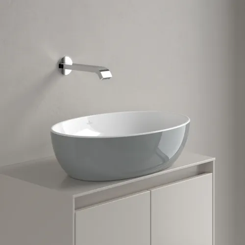 Obrázek VILLEROY BOCH Umyvadlo na desku Artis, 480 x 325 x 135 mm, francouzské lněné provedení, bez přepadu #438848BCT7
