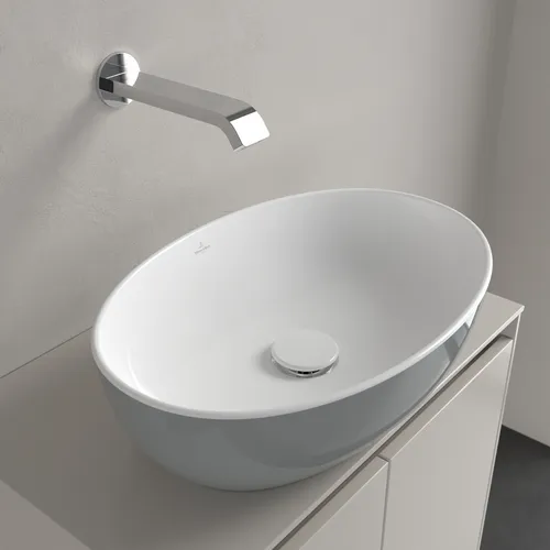 Obrázek VILLEROY BOCH Umyvadlo na desku Artis, 480 x 325 x 135 mm, francouzské lněné provedení, bez přepadu #438848BCT7