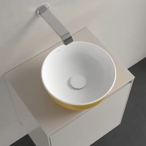 Bild von VILLEROY BOCH Artis Aufsatzwaschbecken, 325 x 325 x 135 mm, Indian Summer, ohne Überlauf #438932BCW9