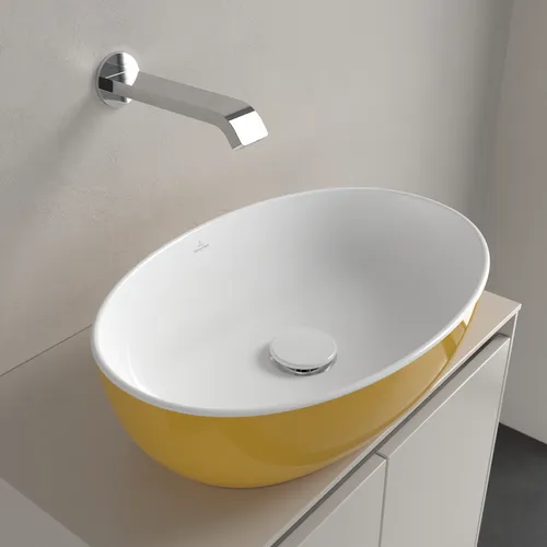 Bild von VILLEROY BOCH Artis Aufsatzwaschbecken, 480 x 325 x 135 mm, Indian Summer, ohne Überlauf #438848BCW9