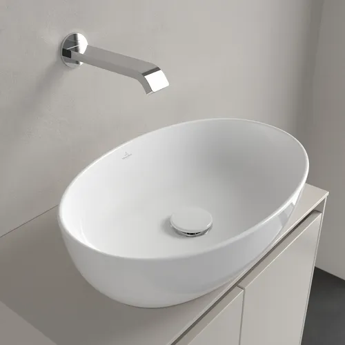 Bild von VILLEROY BOCH Artis Aufsatzwaschbecken, 480 x 325 x 135 mm, Weiß Alpin, ohne Überlauf #43884801
