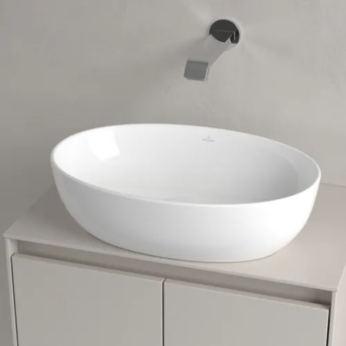 Bild von VILLEROY BOCH Artis Aufsatzwaschbecken, 480 x 325 x 135 mm, Weiß Alpin, ohne Überlauf #43884801