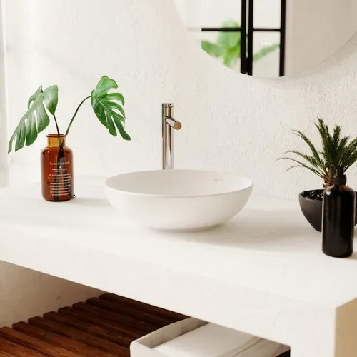 Bild von VILLEROY BOCH Loop & Friends Einhebel-Waschtischarmatur erhöht ohne Ablaufgarnitur, Chrom #TVW10610615361