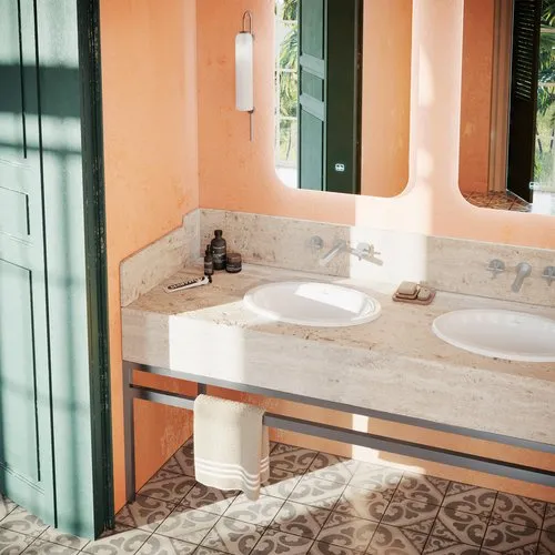 Bild von VILLEROY BOCH Loop & Friends Einbauwaschbecken, 570 x 410 x 215 mm, Weiß Alpin CeramicPlus, mit Überlauf, Außenseite glasiert #4A6200R1