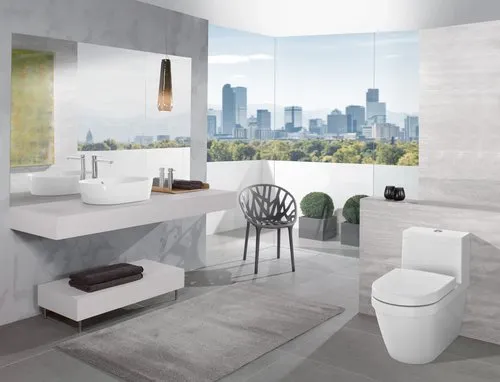 Bild von VILLEROY BOCH Architectura Aufsatzwaschbecken, 600 x 400 x 155 mm, Weiß Alpin CeramicPlus, mit Überlauf #5A2660R1