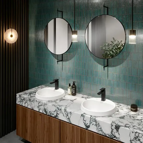 Bild von VILLEROY BOCH Architectura Einbauwaschbecken, 450 x 450 x 170 mm, Weiß Alpin, ohne Überlauf, Unterseite nicht glasiert #5A654601