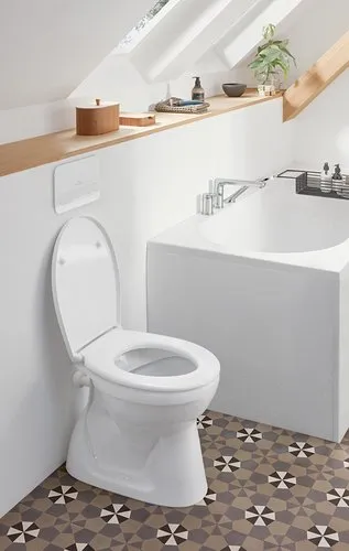 Obrázek VILLEROY BOCH WC sedátko O.novo, s měkkým zavíráním, s odnímatelným sedátkem (QuickRelease), White Alpine #8M43S101