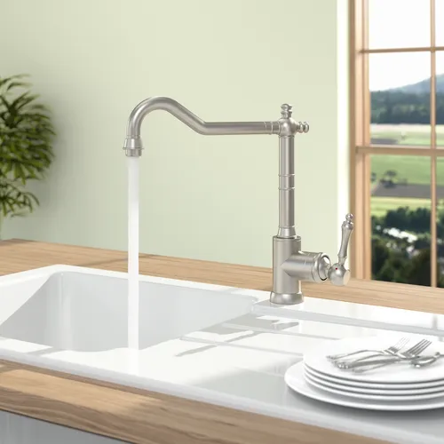 Bild von VILLEROY BOCH Avia 2.0 Niederdruck Küchenarmatur, aus Edelstahl, Edelstahl massiv #924011LC