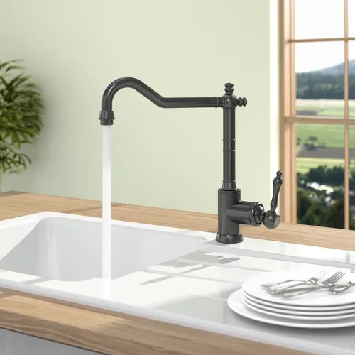 Obrázek VILLEROY BOCH Avia 2.0 Kitchen tap, of Stainless steel, Anthracite #92400005