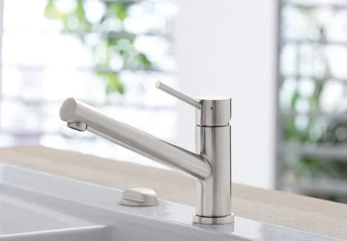 Obrázek VILLEROY BOCH Como Kitchen tap, of Stainless steel, Solid stainless steel #925100LC