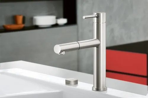 Obrázek VILLEROY BOCH Como Sky Shower Kitchen tap, of Stainless steel, Solid stainless steel #927900LC