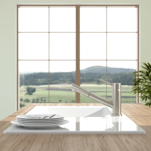 Bild von VILLEROY BOCH Como Shower Window Küchenarmatur, aus Edelstahl, Edelstahl massiv #925800LC