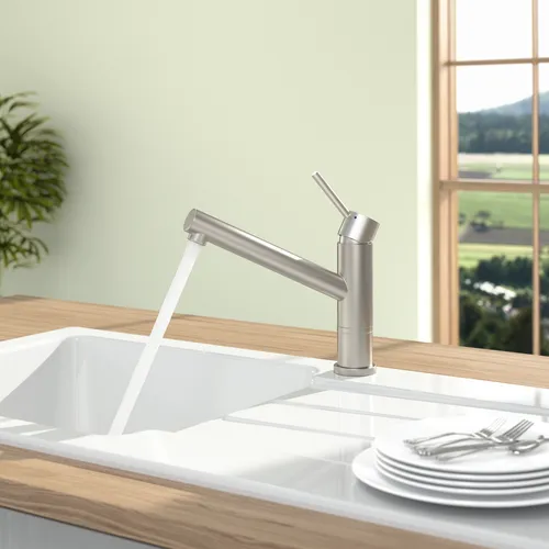 Bild von VILLEROY BOCH Como X Küchenarmatur, aus Edelstahl, Edelstahl massiv #927500LC