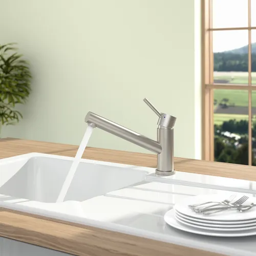 Bild von VILLEROY BOCH Como Window Küchenarmatur, aus Edelstahl, Edelstahl massiv #925700LC
