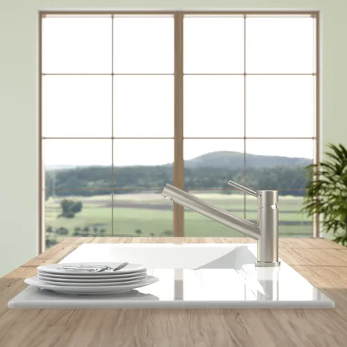Bild von VILLEROY BOCH Como Window Küchenarmatur, aus Edelstahl, Edelstahl massiv #925700LC