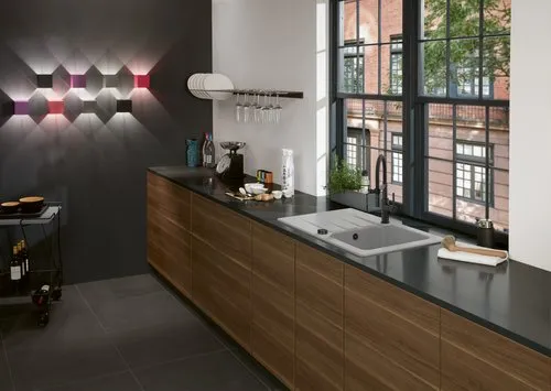 Bild von VILLEROY BOCH Steel Expert Compact Küchenarmatur, aus Edelstahl, Anthracite #92730005