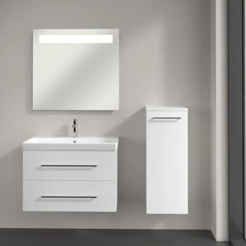 Bild von VILLEROY BOCH Avento Seitenschrank, 1 Tür, 347 x 888 x 405 mm, Brilliant White #A89501VE