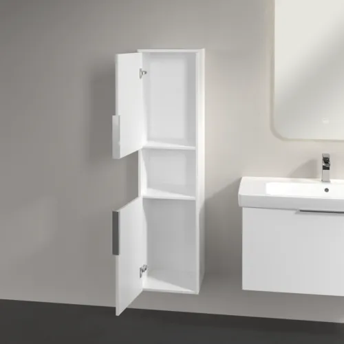 Bild von VILLEROY BOCH Architectura Hochschrank, 2 Türen, 350 x 1400 x 364 mm, White Matt #B89700MS