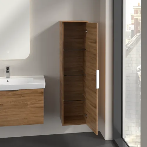 Bild von VILLEROY BOCH Architectura Hochschrank, 1 Tür, 350 x 1400 x 364 mm, Kansas Oak #B89601RH