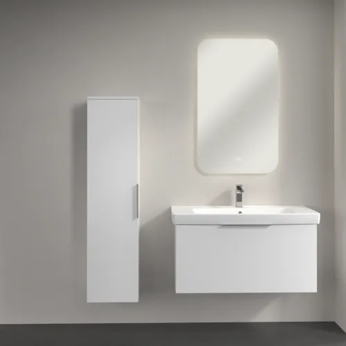 Bild von VILLEROY BOCH Architectura Hochschrank, 1 Tür, 350 x 1400 x 364 mm, White #B89600VS