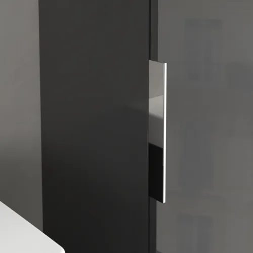 Bild von VILLEROY BOCH Architectura Hochschrank, 1 Tür, 350 x 1400 x 364 mm, Grey #B89601VT