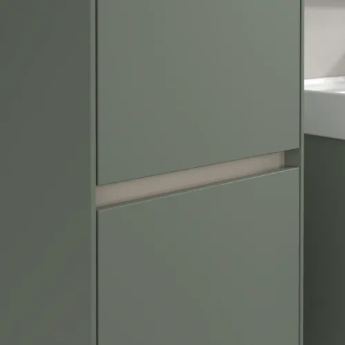 Bild von VILLEROY BOCH Collaro Hochschrank, 2 Türen, 404 x 1538 x 349 mm, Soft Green / Soft Green #C03300AF