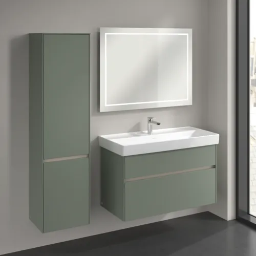 Bild von VILLEROY BOCH Collaro Hochschrank, 2 Türen, 404 x 1538 x 349 mm, Soft Green / Soft Green #C03300AF