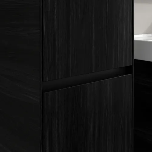 VILLEROY BOCH Collaro Hochschrank, 2 Türen, 404 x 1538 x 349 mm, Black Oak / Black Oak #C03300AB, Bild 6
