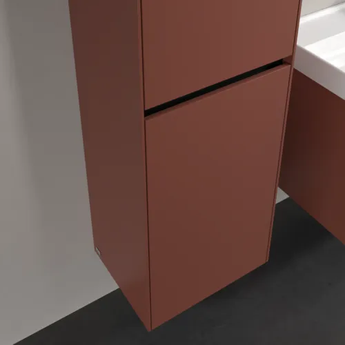 VILLEROY BOCH Collaro Hochschrank, 2 Türen, 454 x 1538 x 347 mm, Wine Red / Wine Red #C03400AH, Bild 7