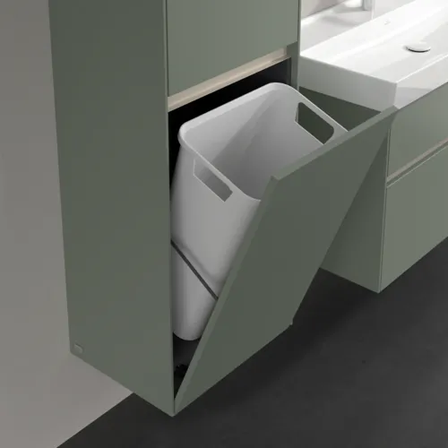 Bild von VILLEROY BOCH Collaro Hochschrank, 2 Türen, 454 x 1538 x 347 mm, Soft Green / Soft Green #C03400AF