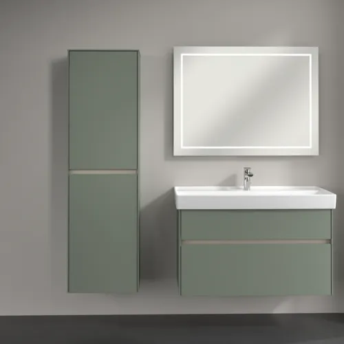 Bild von VILLEROY BOCH Collaro Hochschrank, 2 Türen, 454 x 1538 x 347 mm, Soft Green / Soft Green #C03400AF