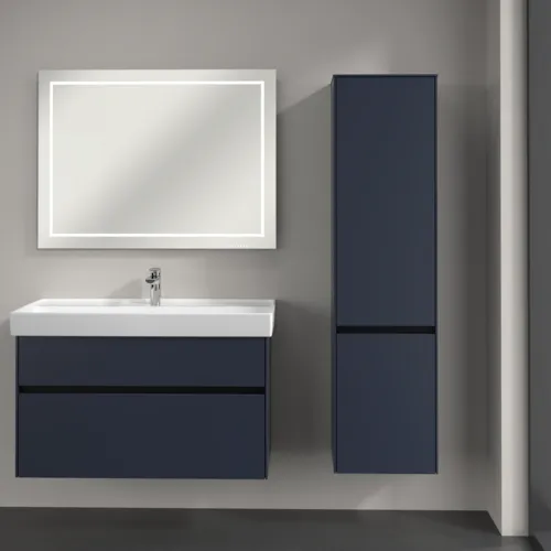 Bild von VILLEROY BOCH Collaro Hochschrank, 2 Türen, 404 x 1538 x 349 mm, Marine Blue / Marine Blue #C03301VQ