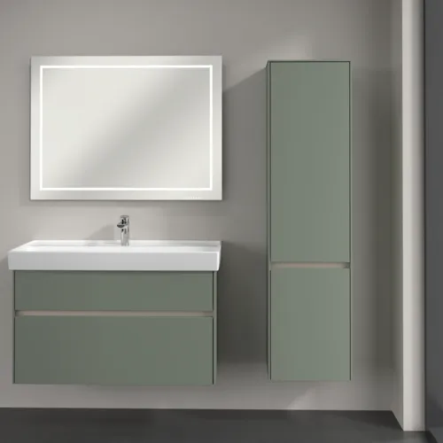 Bild von VILLEROY BOCH Collaro Hochschrank, 2 Türen, 404 x 1538 x 349 mm, Soft Green / Soft Green #C03301AF