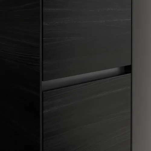VILLEROY BOCH Collaro Hochschrank, 2 Türen, 404 x 1538 x 349 mm, Black Oak / Black Oak #C03301AB, Bild 7