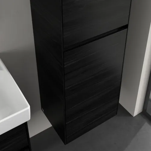 Bild von VILLEROY BOCH Collaro Hochschrank, 2 Türen, 454 x 1538 x 347 mm, Black Oak / Black Oak #C03401AB
