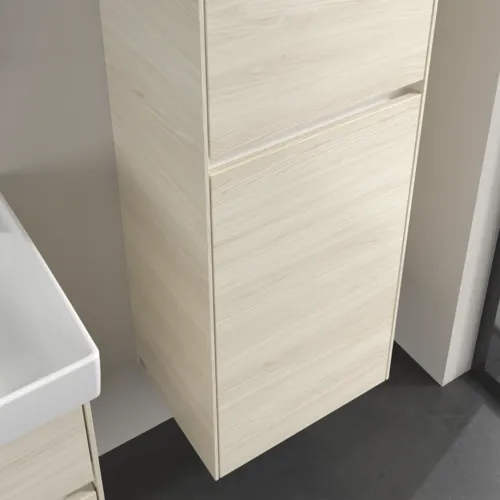 Bild von VILLEROY BOCH Collaro Hochschrank, 2 Türen, 454 x 1538 x 347 mm, White Oak / White Oak #C03401AA