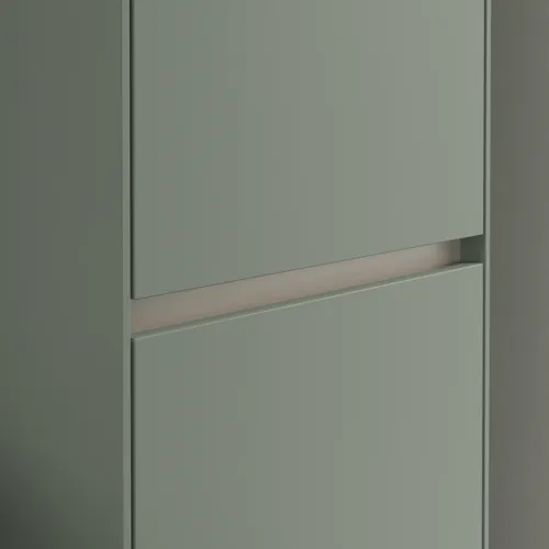Bild von VILLEROY BOCH Collaro Hochschrank, 2 Türen, 454 x 1538 x 347 mm, Soft Green / Soft Green #C03401AF