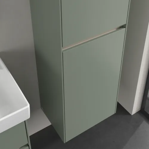 Bild von VILLEROY BOCH Collaro Hochschrank, 2 Türen, 454 x 1538 x 347 mm, Soft Green / Soft Green #C03401AF