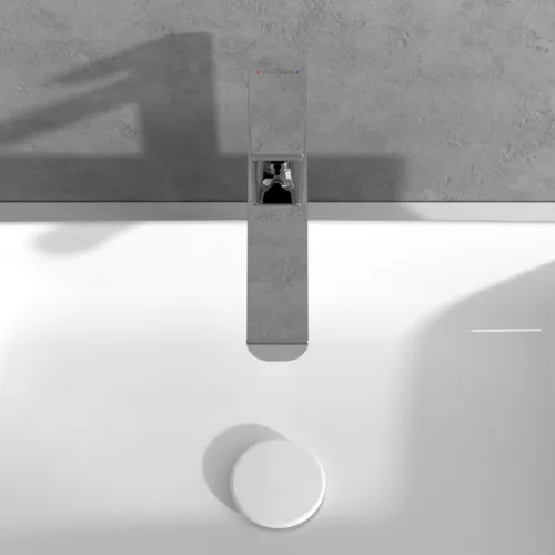 Bild von VILLEROY BOCH Liberty Einhebel-Waschtischarmatur erhöht ohne Ablaufgarnitur, Chrom #TVW10700400061
